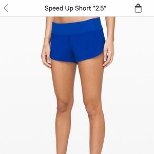 Lululemon Speed Up 2.5 Shorts